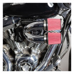 S&S, tuned induction air cleaner kit. Chrome