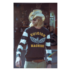 13 1/2 Outlaw Suicide Machine Sweater Size L