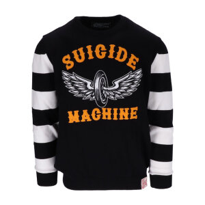 13 1/2 Outlaw Suicide Machine Sweater Size 3XL