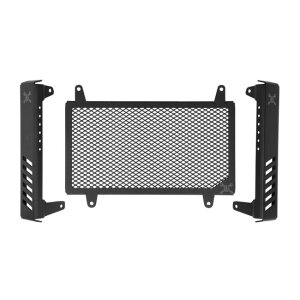 Burly, Slash cut radiator guard. Black
