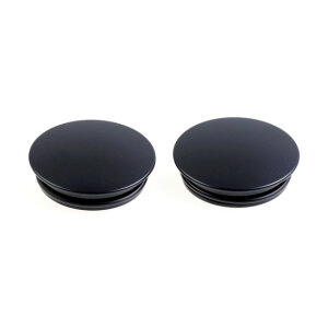 Cult-Werk, swingarm axle bolt cover kit. Matte black