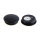 Cult-Werk, swingarm axle bolt cover kit. Matte black