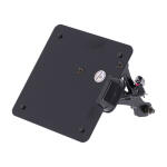 Cult-Werk, side mount license plate bracket, black. Italy