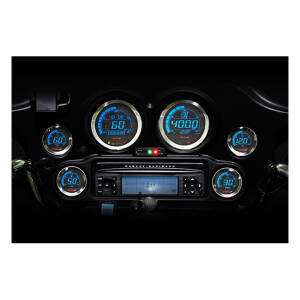 KOSO, HD-02 6-piece gauge kit for Touring