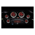 KOSO, HD-02 6-piece gauge kit for Touring