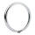 Bates style headlamp trim ring. 4-1/2". Chrome