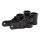 Uni-basic headlamp bracket assembly. Black. 38-42mm