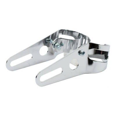 Frisco-basic headlamp bracket assembly. Chrome. 37-42mm