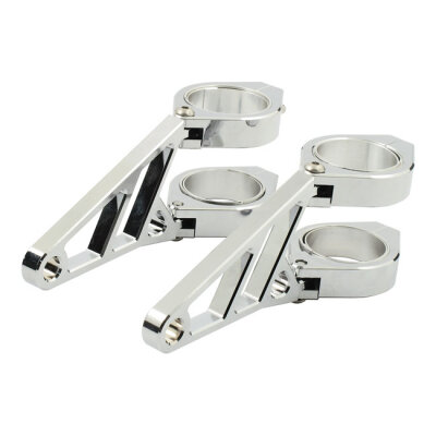 Fingers, Adj. headlamp bracket assembly 50/52/54mm. Chrome