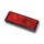 Universal B-Seen reflector. Rectangular. 91.5x36mm. Red