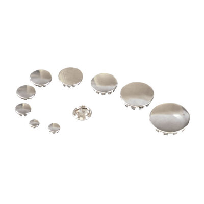 GW push-in plugs 1-1/2", chrome