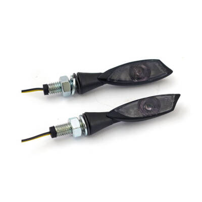 Morella Uno, LED turn signals. Black. Smoke