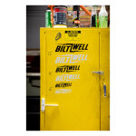 Biltwell Bolt sticker black 9"