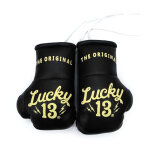 Lucky 13 mini boxing gloves black One size fits most