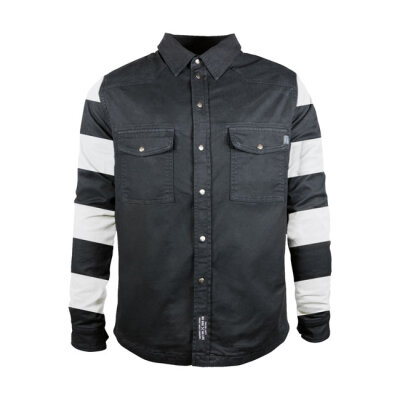 ** John Doe Motoshirt XTM© Prison black/white Size 5XL