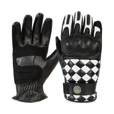 John Doe Tracker Race gloves black/white Size XL