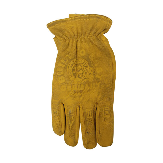 John Doe Coyote gloves yellow embossed Size XL