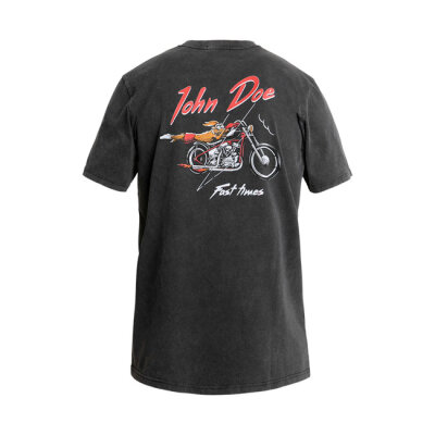 John Doe Fast Times T-shirt black Size 3XL