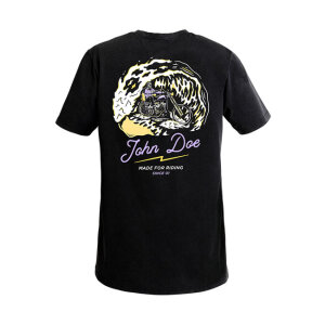 John Doe Wave T-shirt black Size 2XL