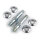 Lower shock stud kit zinc