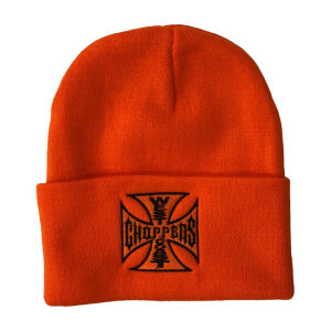 WCC OG roll-up beanie dark orange One size fits most