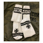 WCC Pro-anti knee high socks white Size 44-46