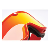 100% Barstow goggle Death Spray mirror red lens