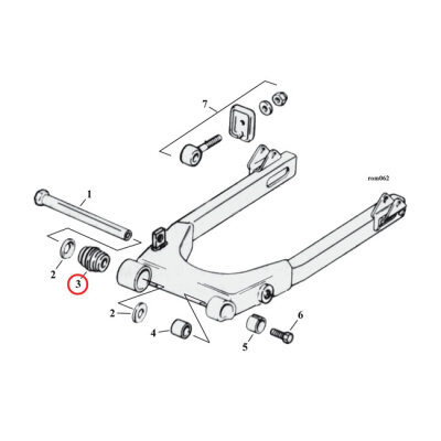 ALL BALLS BEARING, SWINGARM