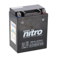 Nitro sealed AGM gel battery YB14L-A2 SLA