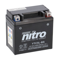 Nitro sealed AGM gel battery NT5L SLA
