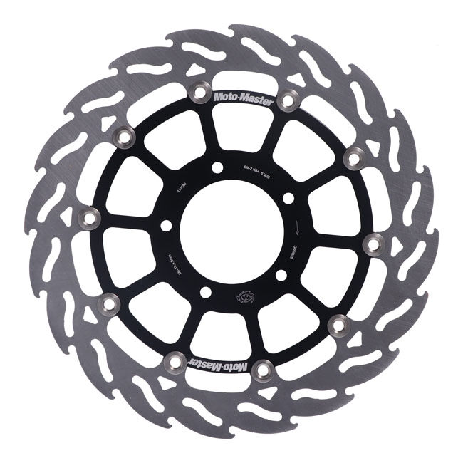 Moto-Master Flame series floating brake rotor