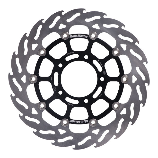 Moto-Master Flame series floating brake rotor
