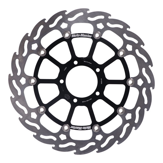 Moto-Master Flame series floating brake rotor