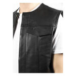 John Doe MC Outlaw leather vest black Size S