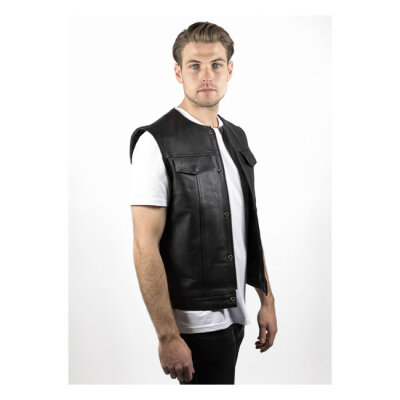 John Doe MC Outlaw leather vest black Size L