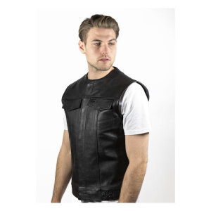 John Doe MC Outlaw leather vest black ale size 4XL