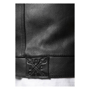 John Doe MC Outlaw leather vest black ale size 4XL