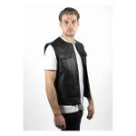 John Doe MC Outlaw leather vest black Size 5XL