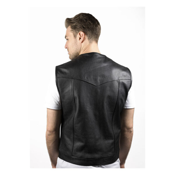 John Doe MC Outlaw leather vest black Size 5XL