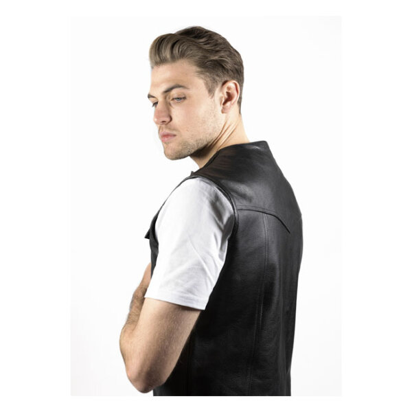 John Doe MC Outlaw leather vest black Size 5XL