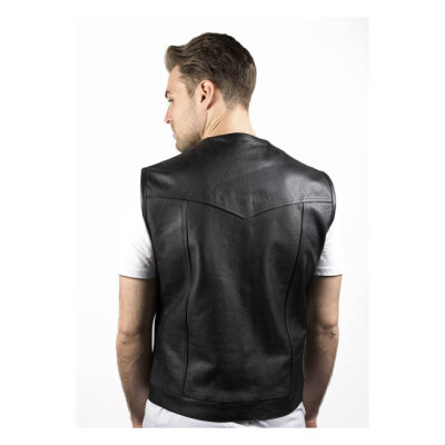John Doe MC Outlaw leather vest black Size 5XL