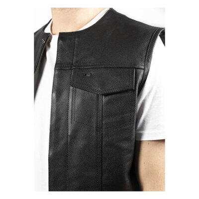 John Doe MC Outlaw leather vest black Size 5XL