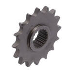 Afam, steel front sprocket. 16 teeth