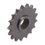 Afam, steel front sprocket. 17 teeth