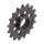 Afam, steel front sprocket. 17 teeth