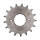 Afam, steel front sprocket. 17 teeth