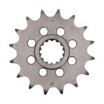 Afam, steel front sprocket. 16 teeth