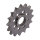 Afam, steel front sprocket. 16 teeth
