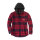 Carhartt Flannel hooded shirt oxblood Size L