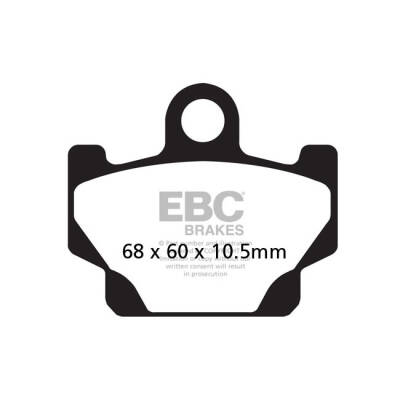 EBC Sintered brake pads